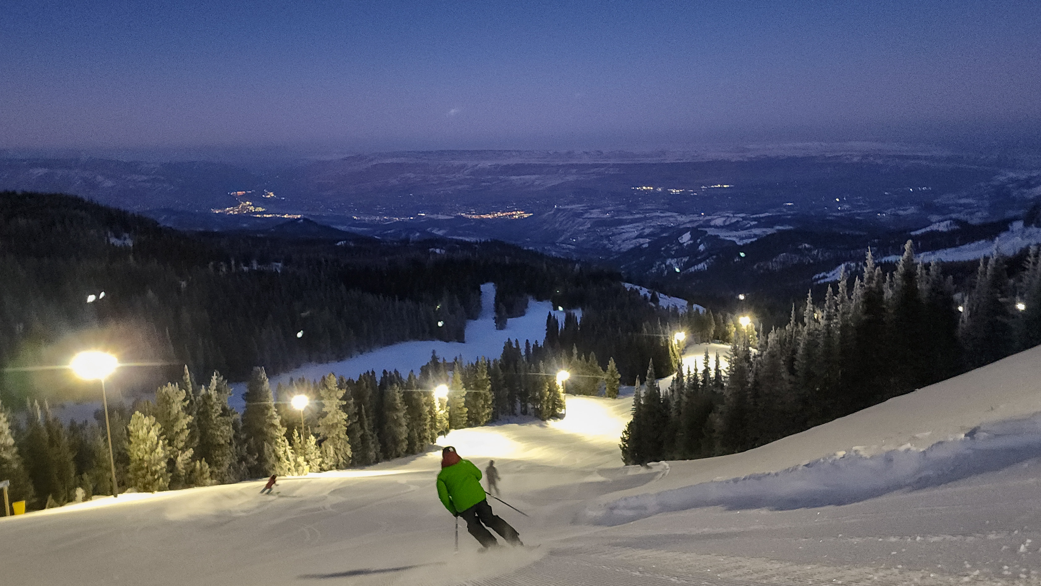 Mission Ridge Under the Moonlight